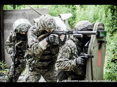 Russian SOBR  in action. Shootouts, storming of buildings and shootouts with the mafia! Part 2