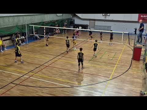Mistrovství ČR U14 M 2025 - skupina FF: SK Kojetín 2016 - TJ Svitavy, 1. set