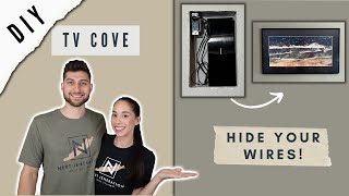 How to Hide TV Cords & Devices - Frame TV or a regular TV