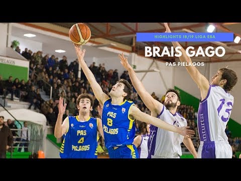 Brais Gago Highlights Pas Piélagos (Liga EBA) 2018/2019