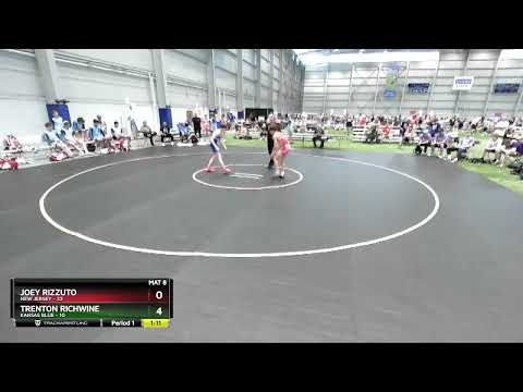 94 Lbs 4th Wrestleback (16 Team) - Joey Rizzuto, New Jersey Vs Trenton Richwine, Kansas Blue 4531