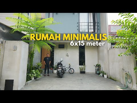 Rumah Minimalis 6x15 Dengan Konsep Berkelanjutan