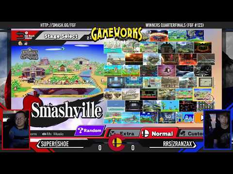 For Glory Friday #123 - Super!|Shoe (ZSS) Vs. RRS|Zranzax (Bayonetta) - Winners Quarterfinals
