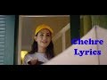 Chehre (Full Lyrics) - Harish Verma - New Punjabi Song 2018 - Latest Punjabi Song 2018