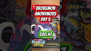 Brokemon Anonymous - Day 5 #pokemoncards #pokemon #profitloss #pokemontcg #paldeanfates