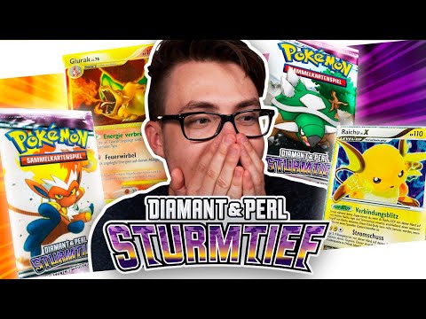 12 JAHRE ALTE BOOSTER mit BASE SET GLURAK CHANCE! Pokemon Sturmtief Vintage Booster Opening