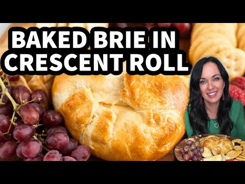 Melt-in-Your-Mouth Baked Brie in Crescent Roll