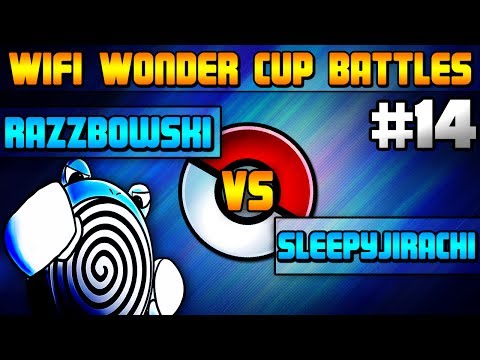 Pokemon X and Y Wifi Battle- WonderCup #14 vs @SLEEPYJIRACHI- Pokemon X and Y WonderCup Battle