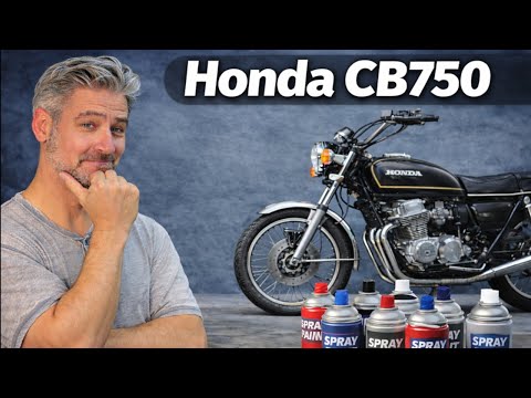 CB750 Paint / Wheels vs Zero Experience | Honda CB750 Restoration Series Pt. 3