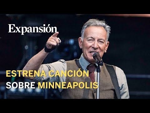 Bruce Springsteen estrena canción contra la brutalidad policial en Minneapolis