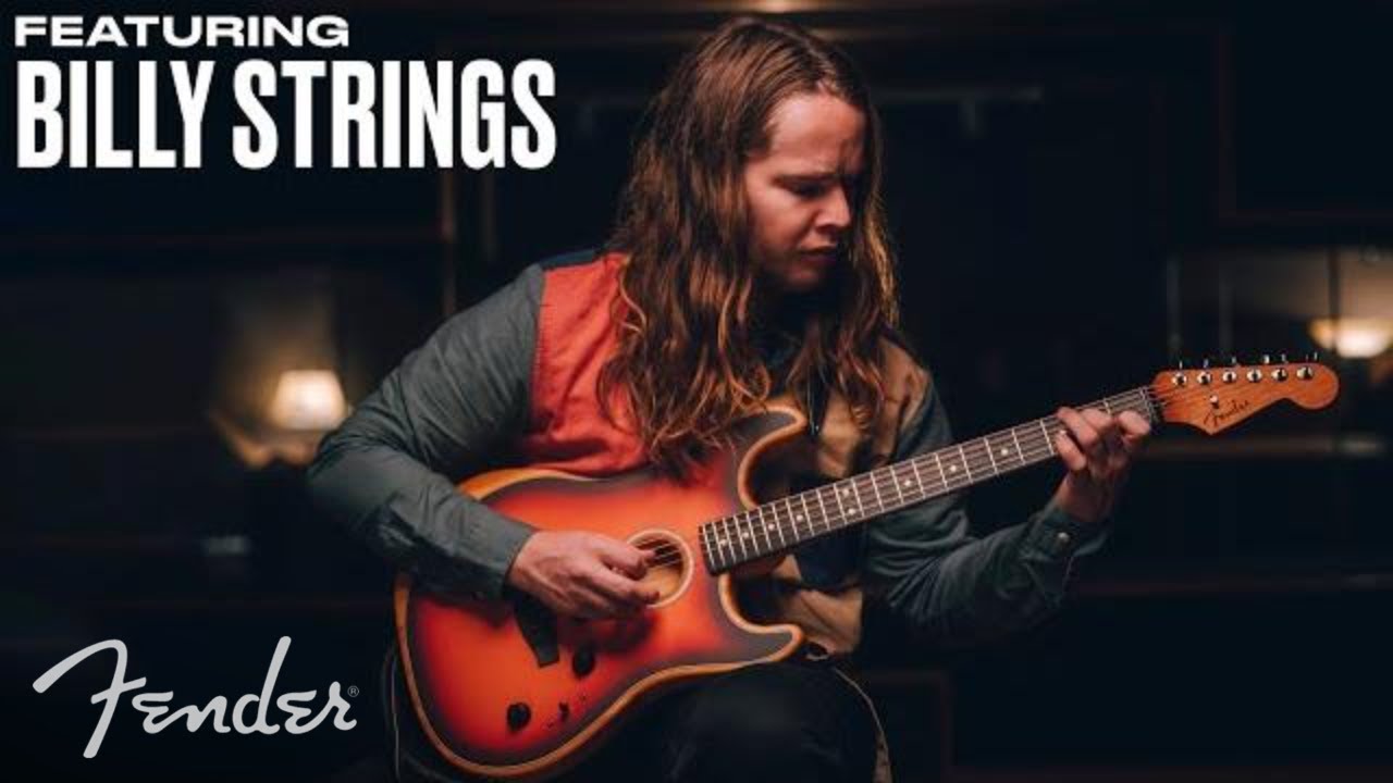 Billy Strings | American Acoustasonic Stratocaster | Fender