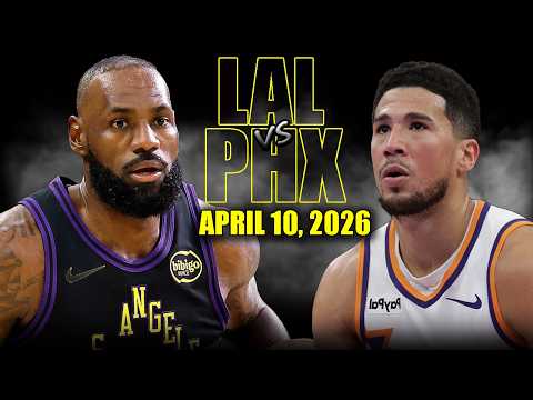 Los Angeles Lakers vs Phoenix Suns Full Game Highlights – April 10, 2026 | NBA Season