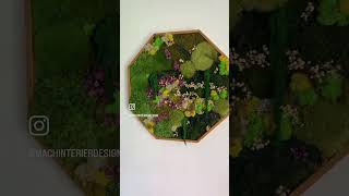 Machový obraz 8-uholník