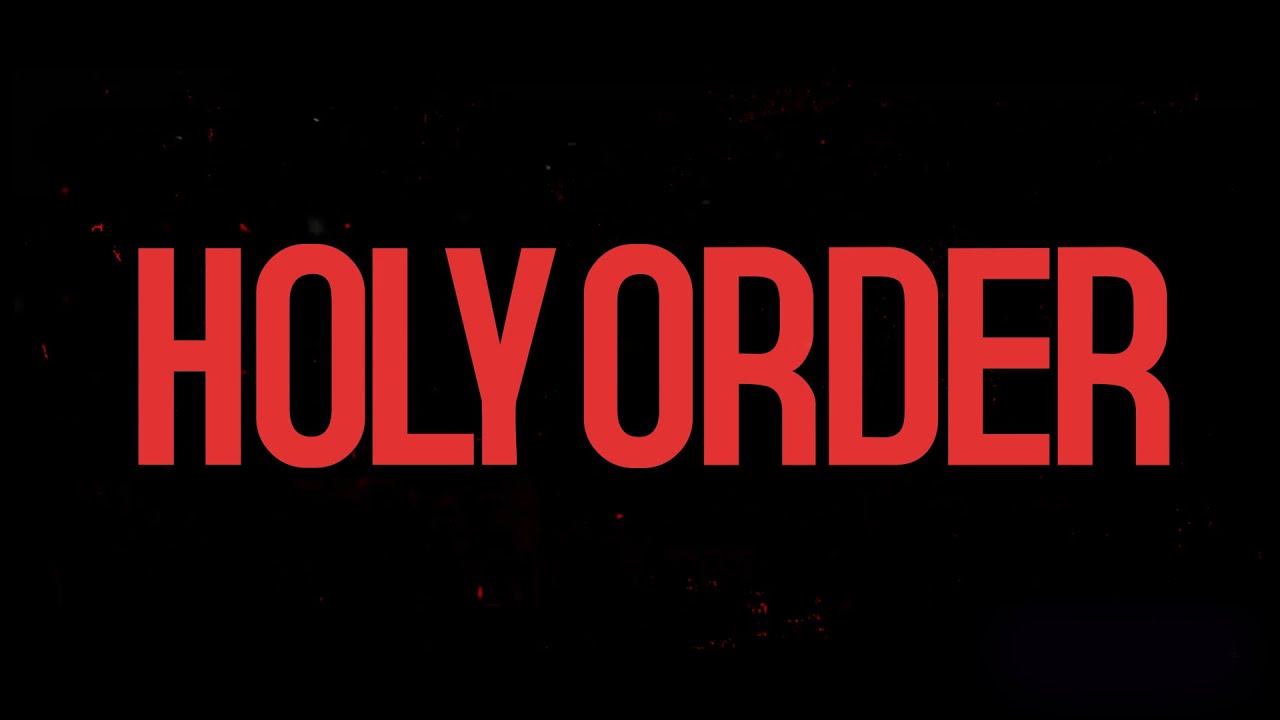 Domination - Holy Order - Official Visualizer Lyric - 4K