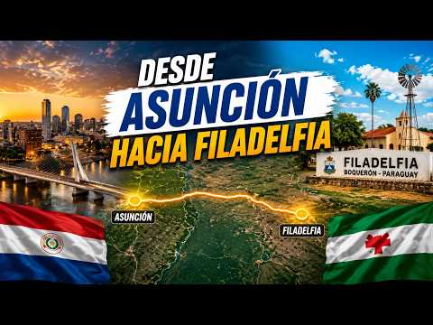 🚗🇵🇾 6 de Enero. De Asunción a Filadelfia | Cruzando el Chaco Paraguayo