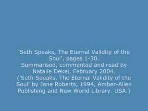 セスへの思い、その1。  [ Seth Speaks ] (Thoughts on Seth, part 1.  [ Seth Speaks ])