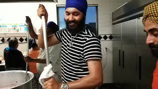 Langar Seva At Hollywood Sikh Temple