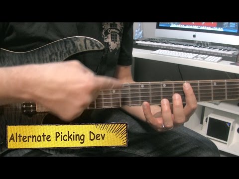 Alternate Picking Technique Development