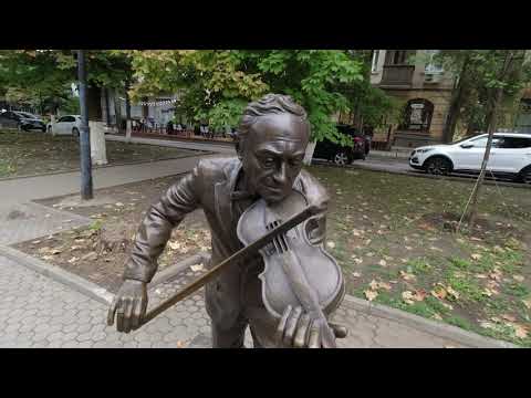 Ростов. Улица Пушкинская. Обзор. (1-я часть) от Нахичеванского переулка до Ворошиловского проспекта.