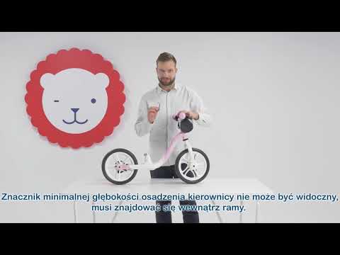 Lionelo Arie - rowerek biegowy - instrukcja montażu rowerka biegowego