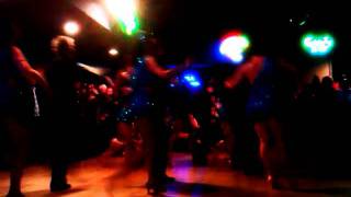 Salsa performance by Marie and friends