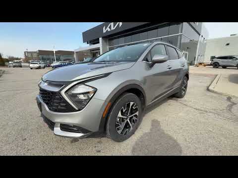 2024 Kia Sportage in Gray for sale at Clarington Kia in Bowmanville, ON
