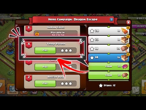 TROOP PATROL (Level 4) Easy Method 🔥| Hero Campaign: Dragon Escape ✅ Dragon Escape Level 4