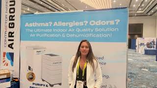 Watch video: The Experience Convention and Trade Show Featuring the Aspen Air Purfier