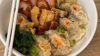 Download lagu BEST Thai-Style Wanton Mee in Singapore?! Handmade Q Noodles   Free Flow Lard! 🍜 #ThaiWantonMee mp3
