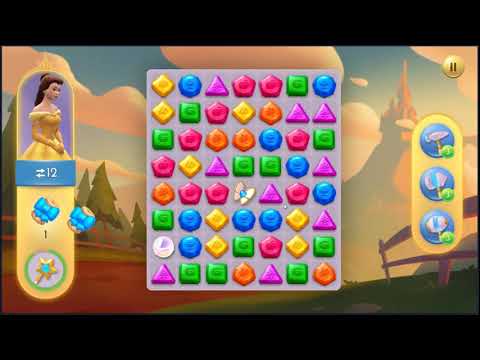 Disney Princess Majestic Quest Level 61 - NO BOOSTERS + FULL STORY 👸 | SKILLGAMING ✔️