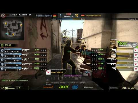 APM 2015: PENTA vs Mousesports (Mirage)