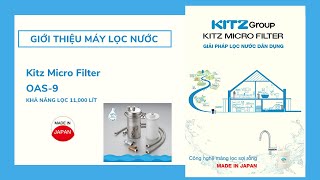 Giới thiệu máy lọc nước Kitz OAS 9