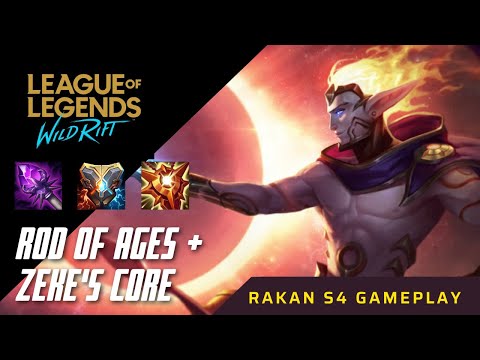 Wild Rift S4 Gameplay (Rod of Ages + Zeke's Convergence) - FULL MATCHES