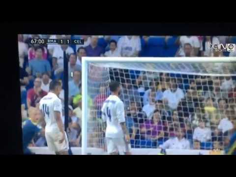 Fabián Orellana anotó un golazo ante Real Madrid