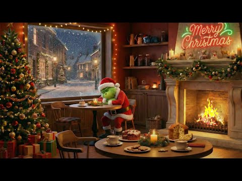 Best Christmas Songs Playlist of All Time 🎄 Christmas Eve by the Fireplace