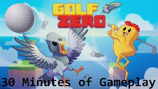 Golf Zero - 30 Minutes of Gameplay [PS4/No Commentary]