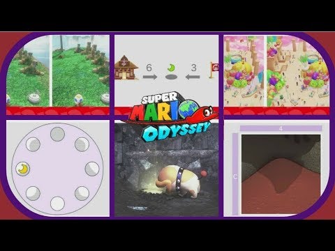 Super Mario Odyssey: All Hint Art Power Moon Locations