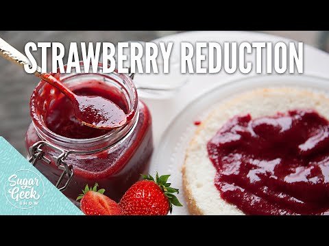 How to make a strawberry reduction