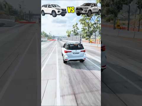 Toyota Fortuner 🆚 Hilux 💥 Brutal Test in BeamNG.drive!