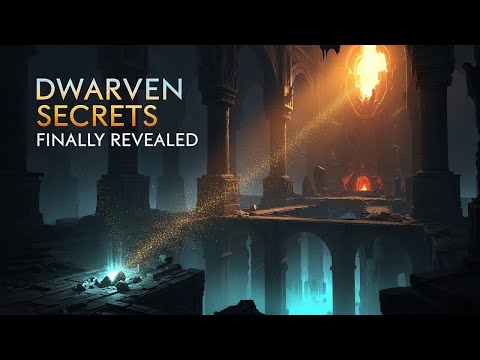 A Quiet Night In Moria The Dwarven Kingdom Khazad-dum With Soft Echoes | Sleep Story