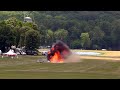 Joe Nall 2022 Noon Demo Jet Crash Huge Fireball