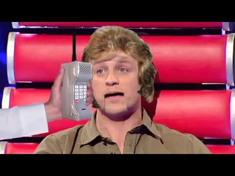 Kian and Bressie backstage on The Voice of Ireland