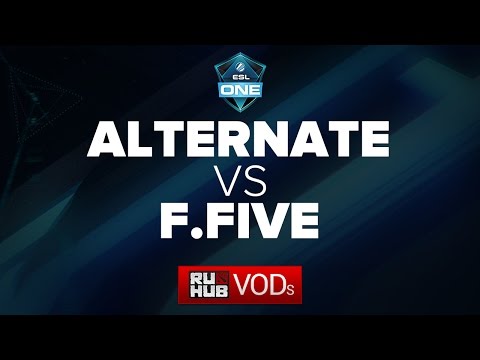 ATN -vs- F.Five, ESL One Frankfurt EU Quals, WB Round 1, game 2