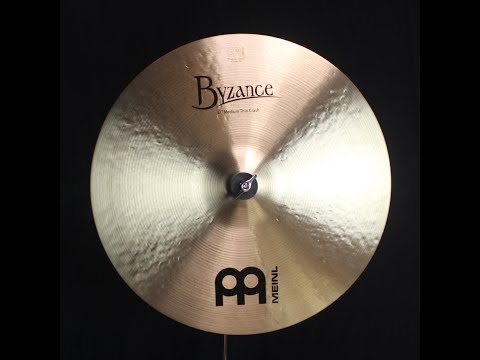 Meinl 17" Byzance Traditional Medium Thin Crash - 1278g (video demo) image 2