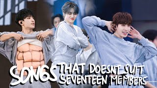 Download lagu songs that doesn't suit seventeen members | caratland 2024 mp3