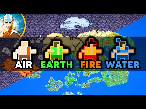 The Elements of Avatar BATTLE to the FINISH - WorldBox