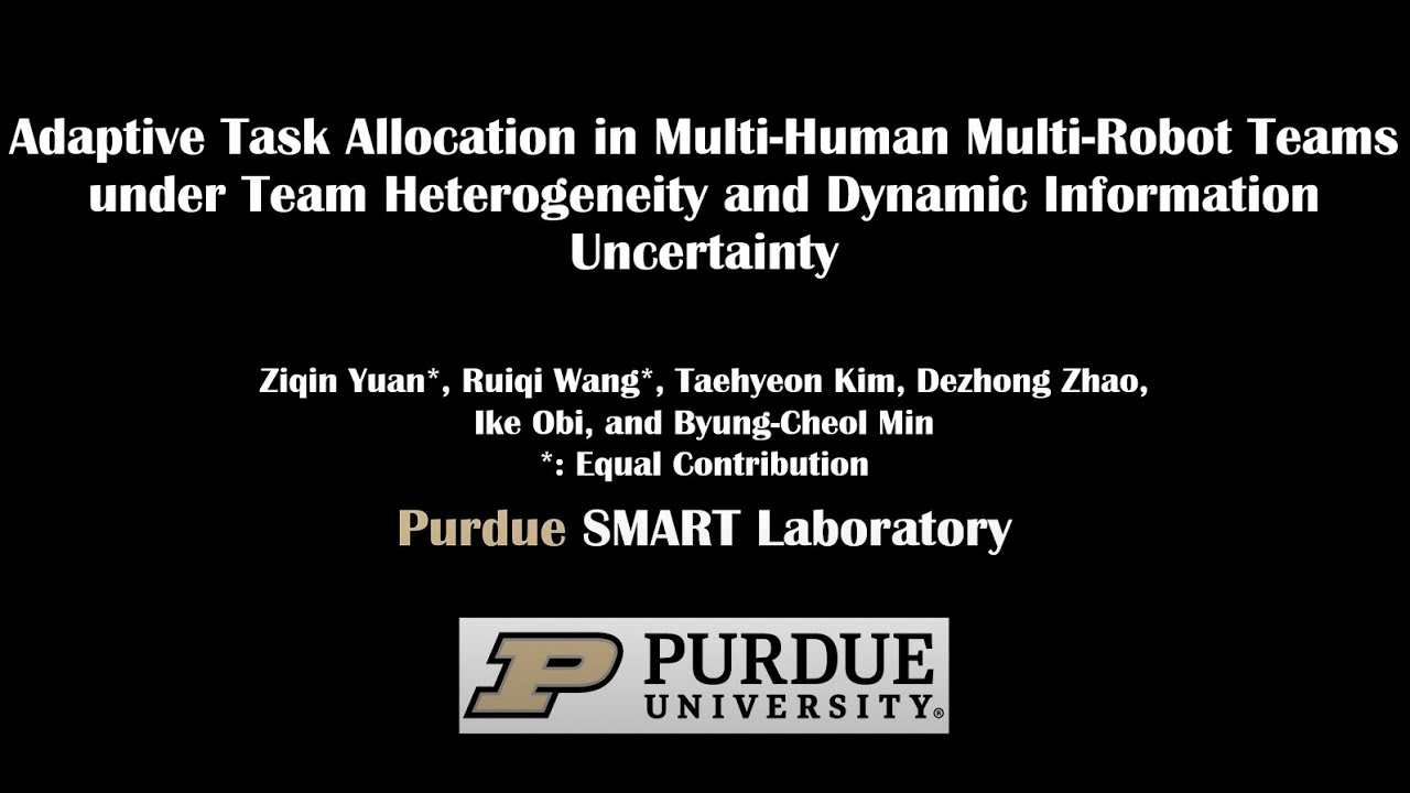 Adaptive Task Allocation in MH-MR Teams under Team Heterogeneity and Dynamic Information Uncertainty