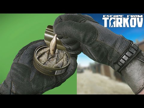 [Green Screen] Epic Beautiful All Food and Drinks Animation - Escape from Tarkov [2023] | 4k