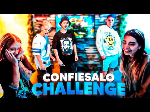 #CONFIESALOCHALLENGE CON MARIA BECERRA RUSHER KING JOACO LOPEZ OKY Y TULI