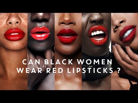 5 TOP Red Lipsticks for Black Women / Pelle Scura |...